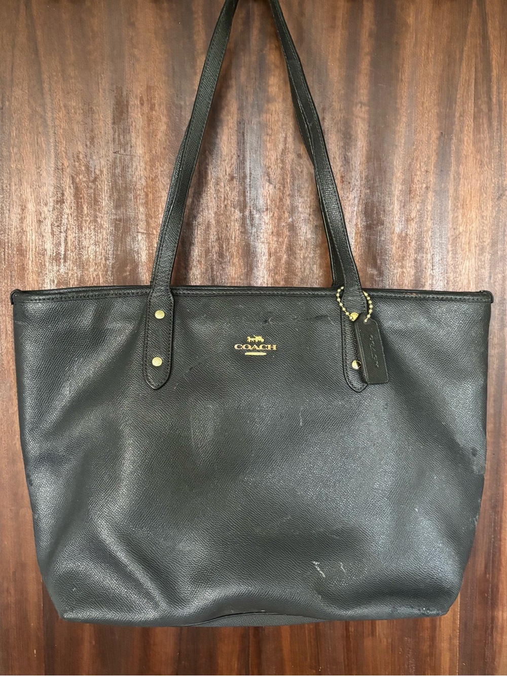 Coach City Tote Shoulder bag in black F58846